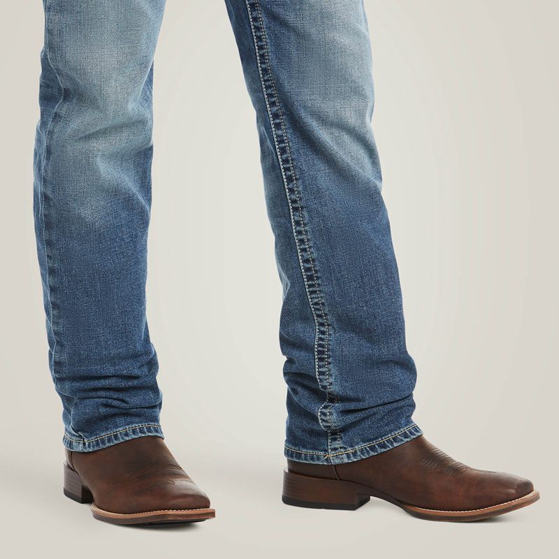 Ariat M4 Low Rise Stretch Shoreway Stackable Straight Leg Jean Dakota Polska | GZXJPH-912