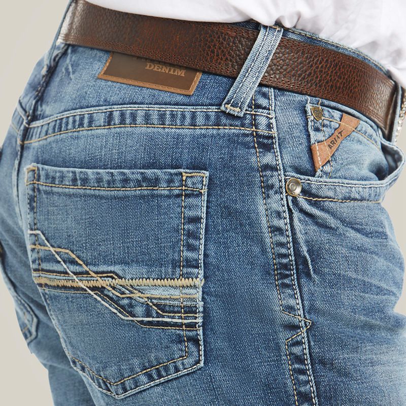 Ariat M4 Low Rise Stretch Shoreway Stackable Straight Leg Jean Dakota Polska | GZXJPH-912