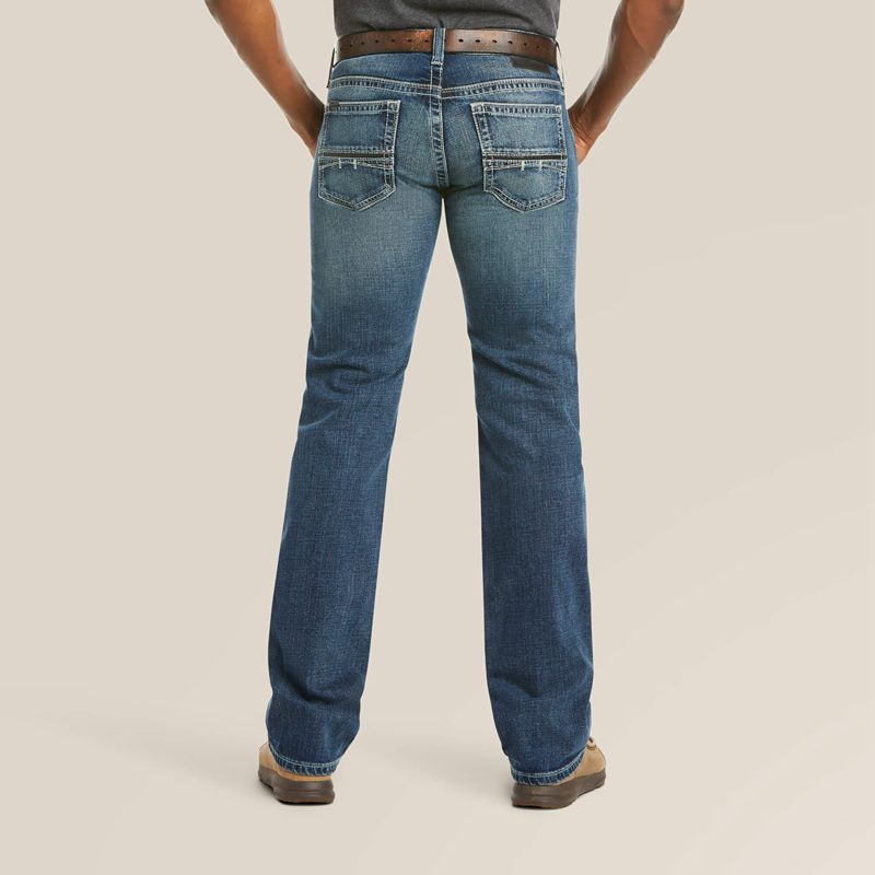 Ariat M7 Rocker Stretch Coltrane Stackable Straight Leg Jean Silverton Polska | OGKLVH-829