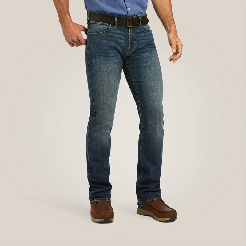 Ariat M7 Slim Premium Straight Jean Niebieskie Polska | JLEGCA-801