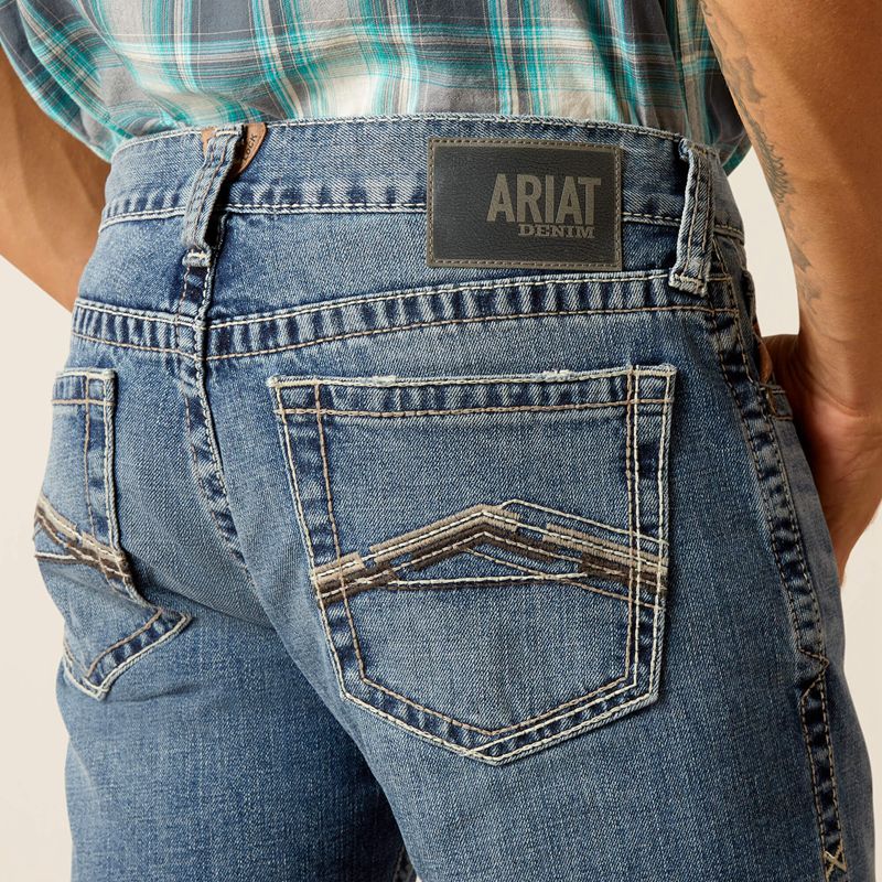 Ariat M7 Slim Remming Straight Leg Jean Peconic Polska | IZYRXM-982