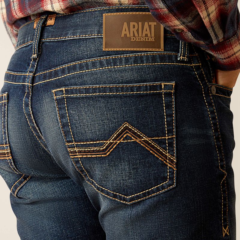 Ariat M8 Modern Gunner Slim Leg Jeans Nightingale Polska | DQBKHZ-670