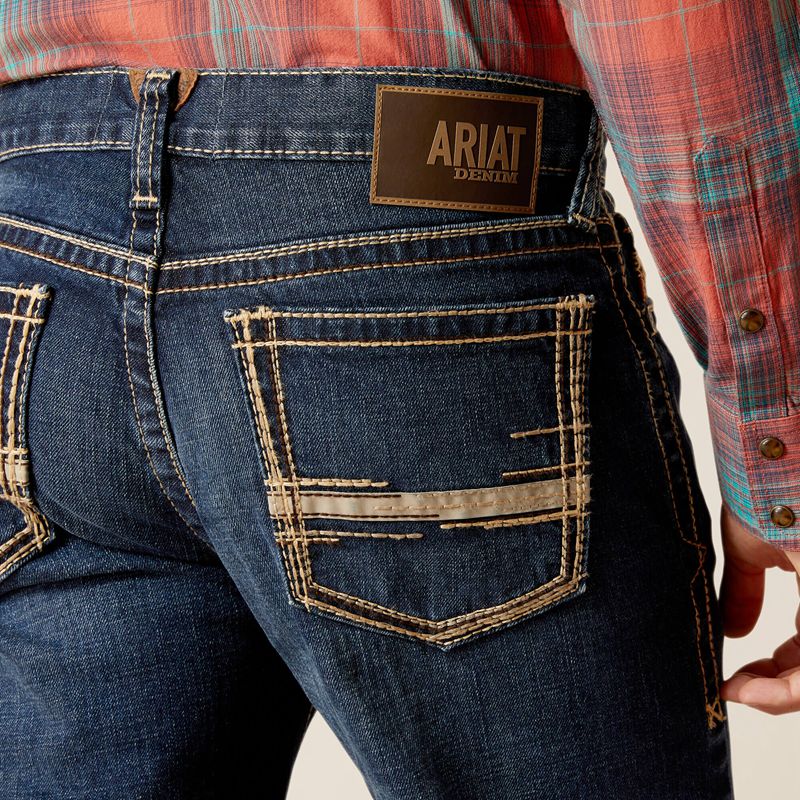 Ariat M8 Modern Ranger Straight Leg Jean Pinedale Polska | RIEKMS-507