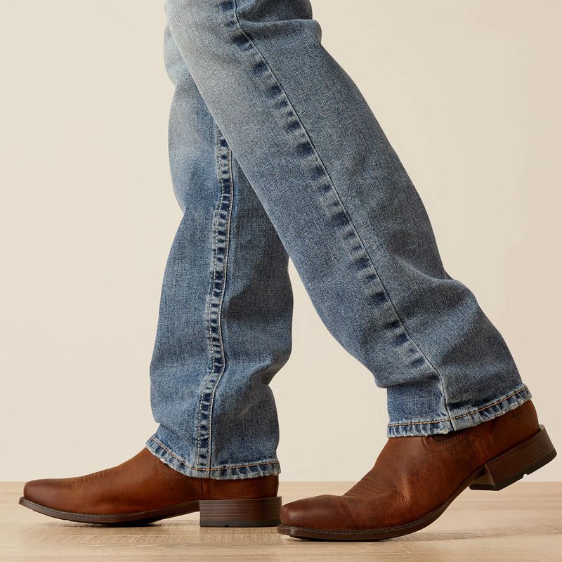 Ariat M8 Modern Stretch Grizzly Slim Jean Baltimore Polska | WPBNDL-861