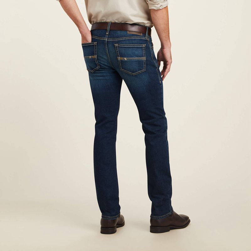 Ariat M8 Modern Tekstretch Brawley Slim Leg Jean Morro Polska | GQSNKV-801