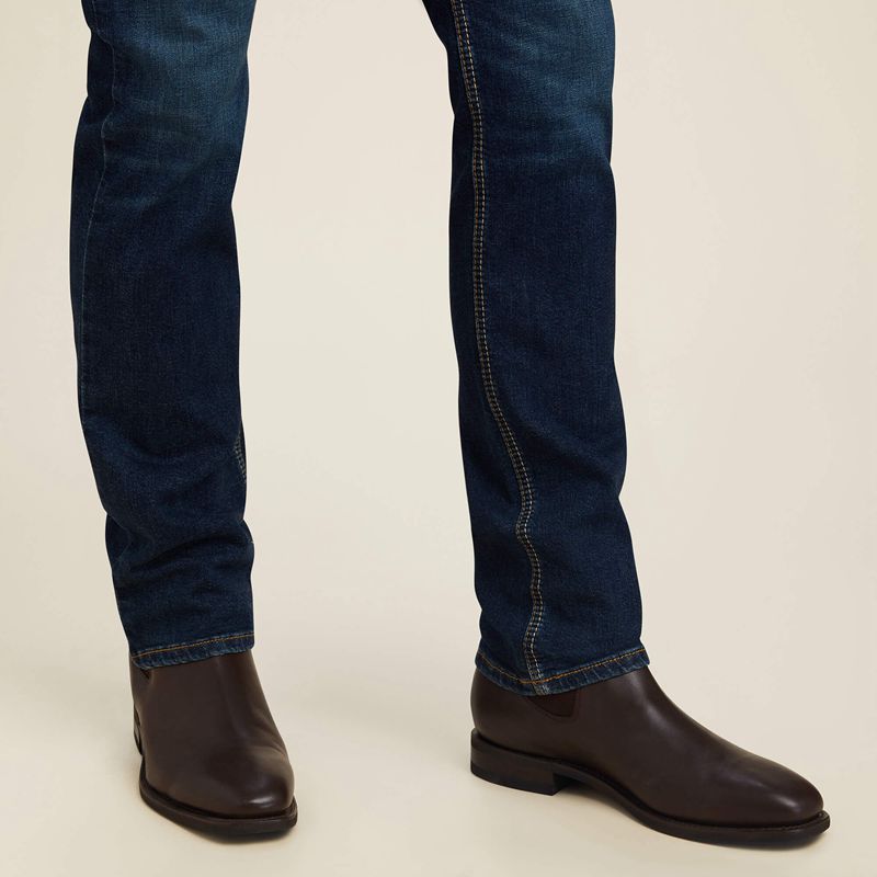 Ariat M8 Modern Tekstretch Brawley Slim Leg Jean Morro Polska | GQSNKV-801