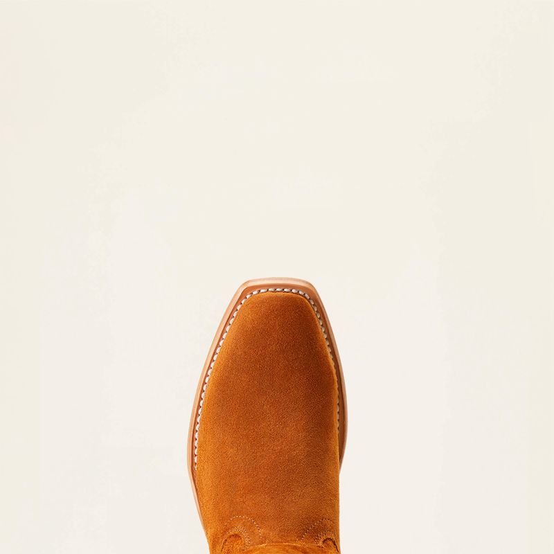 Ariat Memphis Western Boot Penny Roughout Polska | XMFBOW-937