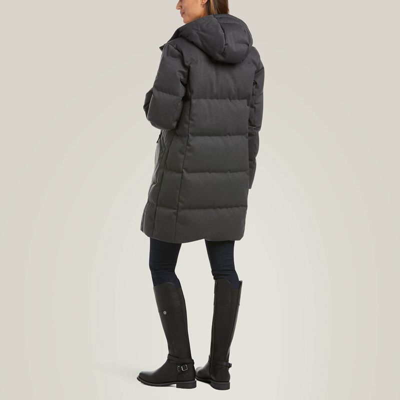 Ariat Menlo Down Jacket Charcoal Polska | MTHVUI-841