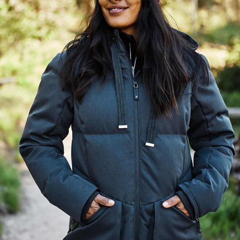 Ariat Menlo Down Jacket Charcoal Polska | MTHVUI-841