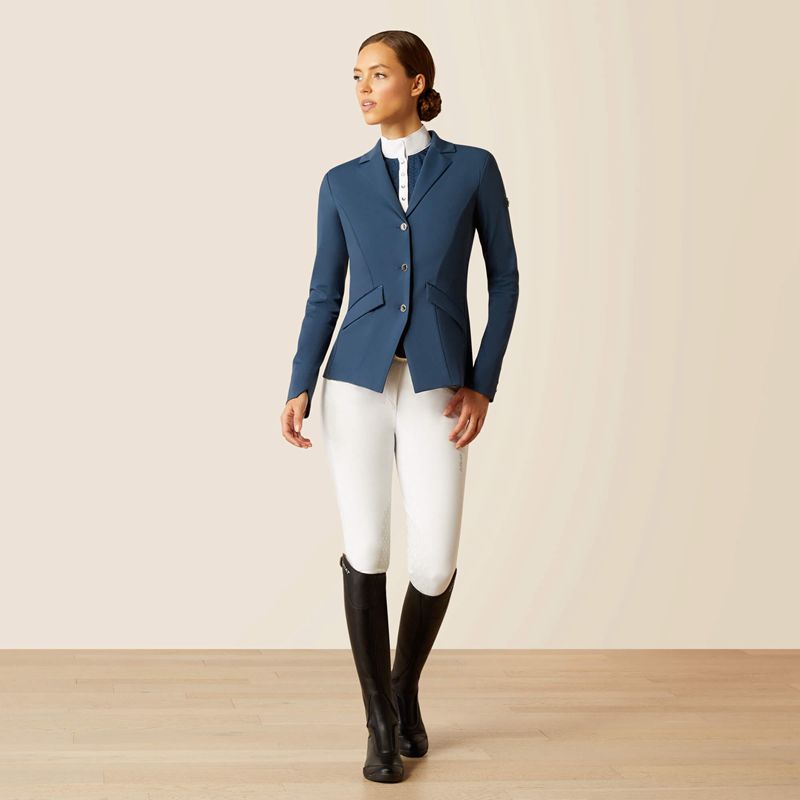 Ariat Meridian Show Coat Ciemny Polska | FNPDIW-534