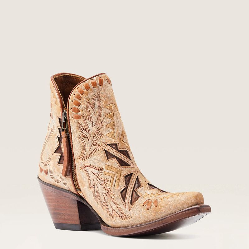 Ariat Mesa Western Boot Crema Polska | GCDTAE-468