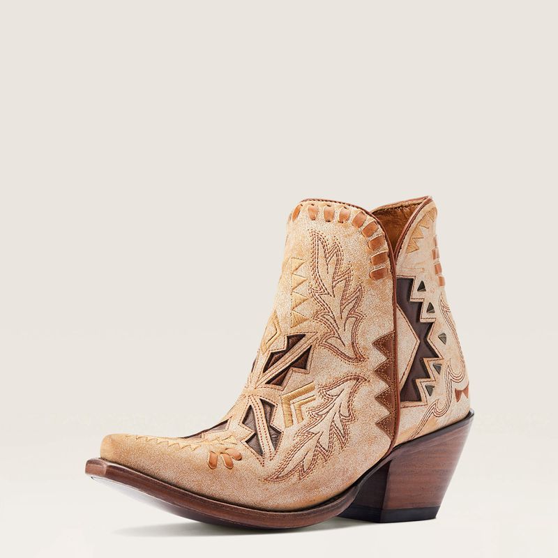 Ariat Mesa Western Boot Crema Polska | GCDTAE-468