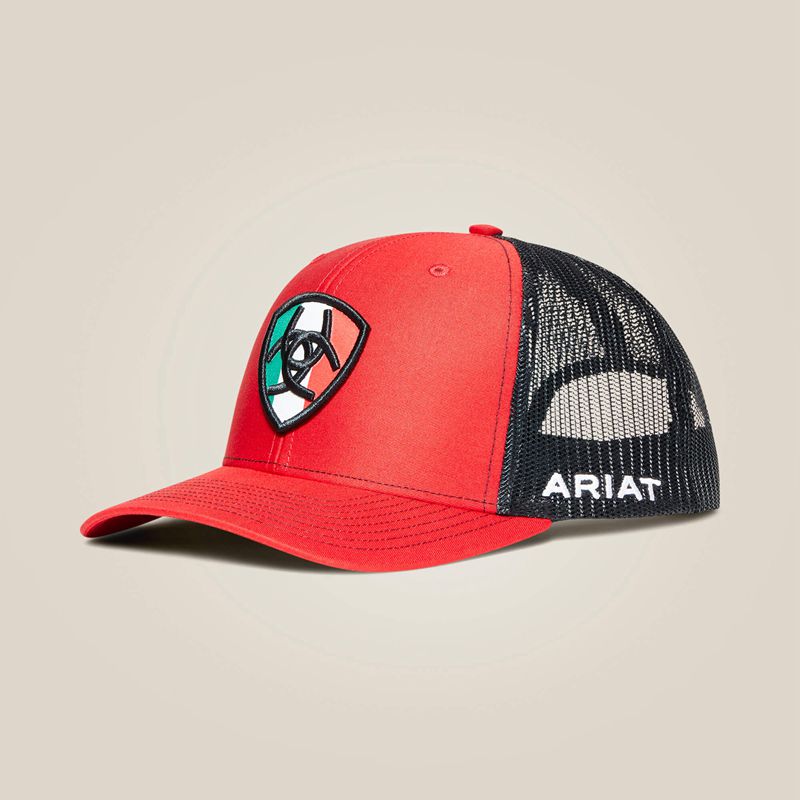 Ariat Mexico Hat Czerwone Polska | OAKHRE-317