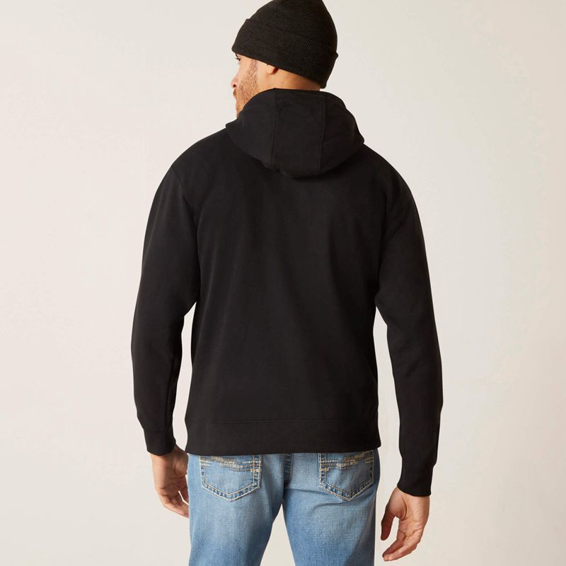 Ariat Mexico Hoodie Czarne Polska | DRYCBQ-058