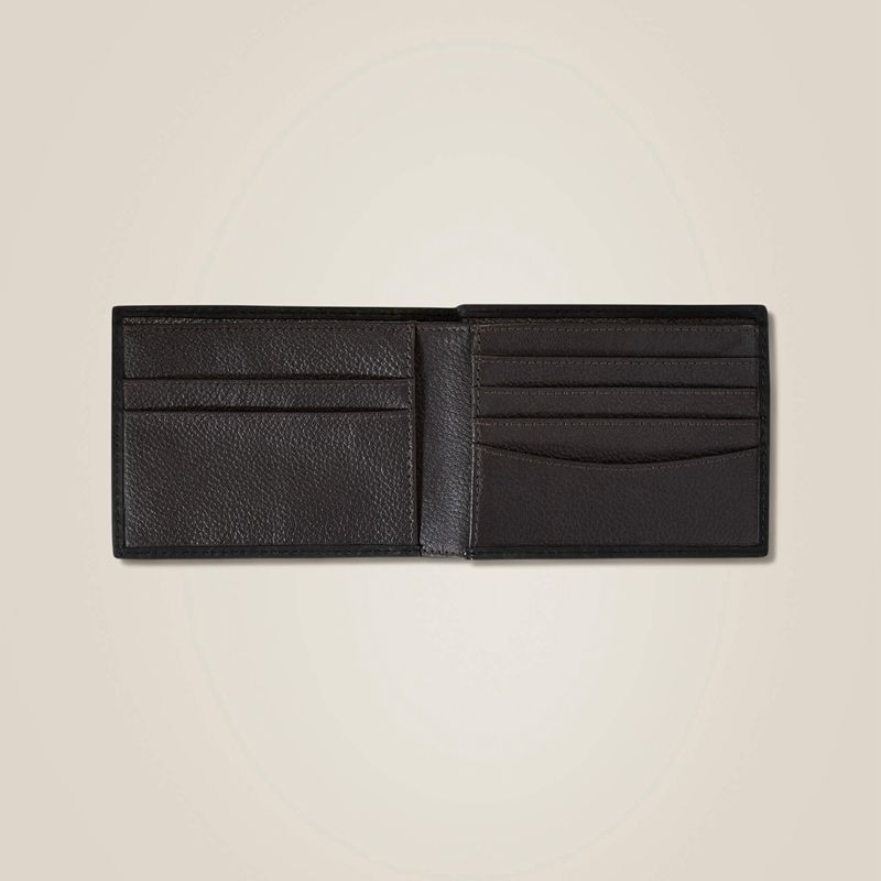 Ariat Mexico Logo Bifold Wallet Brązowe Polska | RSUBCA-172