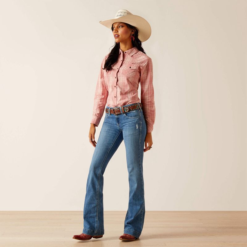 Ariat Mid Rise Leila Trouser Minnesota Polska | HZPRCW-179