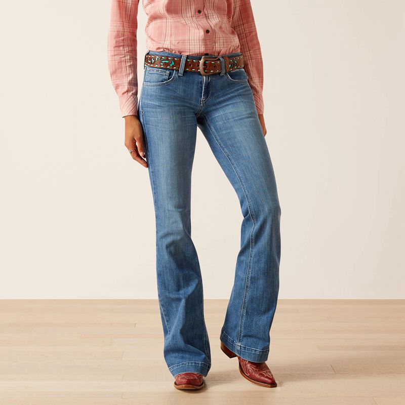 Ariat Mid Rise Leila Trouser Minnesota Polska | HZPRCW-179