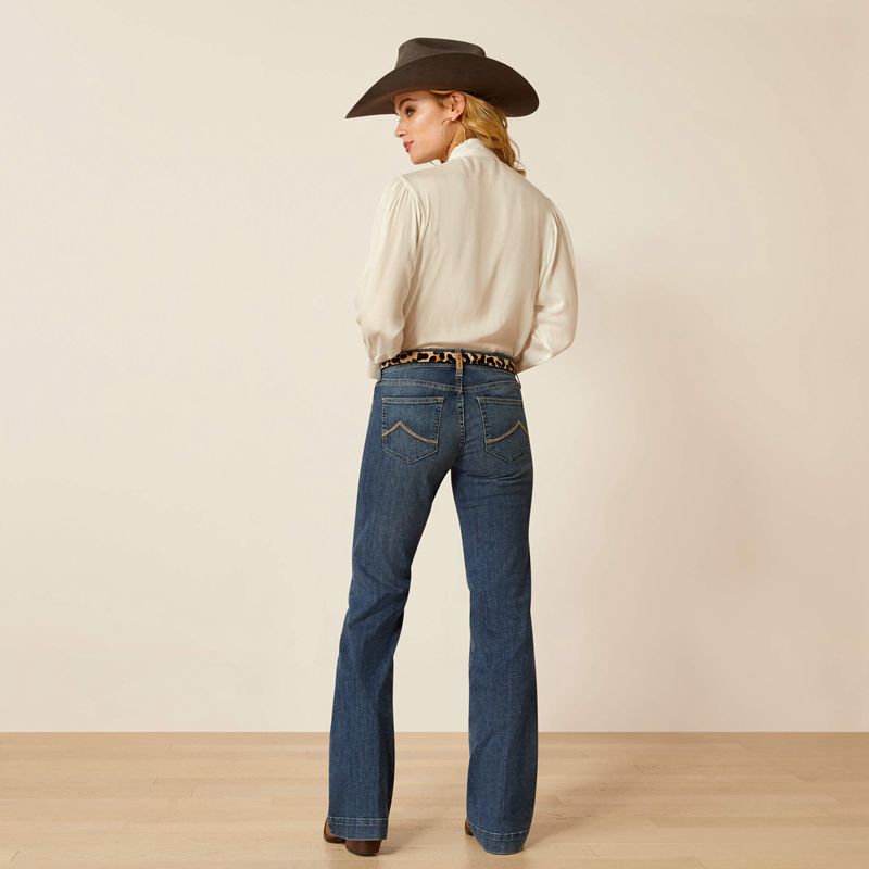 Ariat Mid Rise Olivia Trouser Jeans Columbia Polska | PKEMYW-512