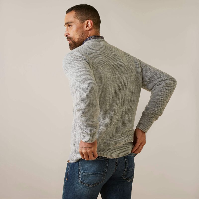 Ariat Mill Valley Sweater Szare Polska | YIKMJR-642