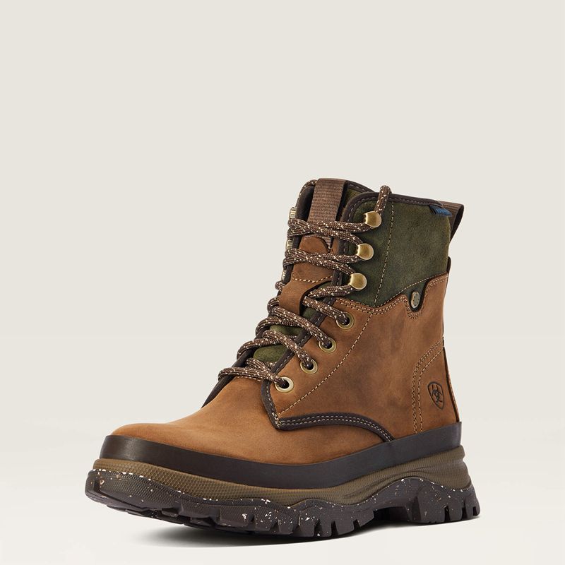 Ariat Moresby Waterproof Boot Brązowe Polska | PNICWV-162