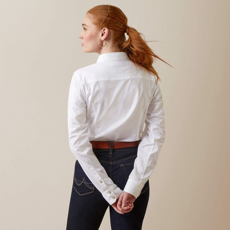 Ariat Muir Blouse Białe Polska | NQXJZO-438