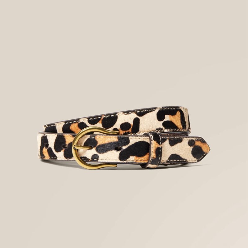 Ariat Narrow Belt Cheetah Polska | XTJKFE-592