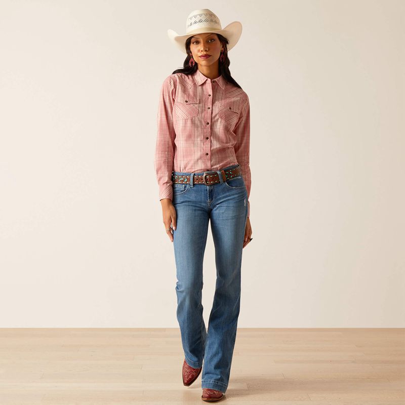 Ariat Nazca Shirt Nazca Plaid Polska | ZOJRCW-209