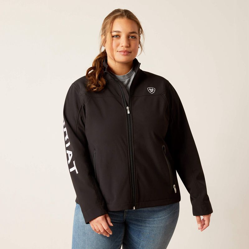 Ariat New Team Softshell Jacket Czarne Polska | FCNAZR-516