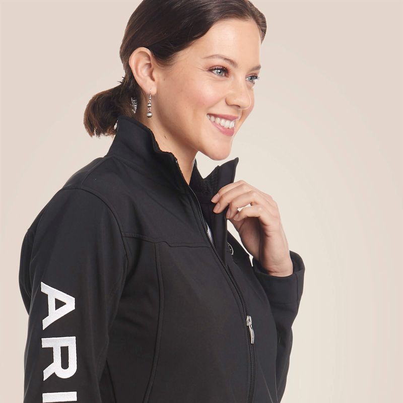 Ariat New Team Softshell Jacket Czarne Polska | FCNAZR-516