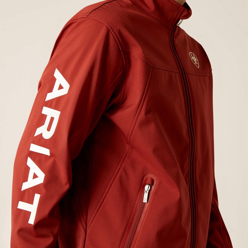 Ariat New Team Softshell Jacket Fired Brick Polska | HCAUVN-249