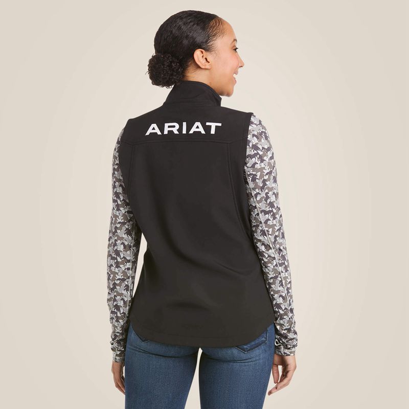 Ariat New Team Softshell Vest Czarne Polska | JPIOYH-627