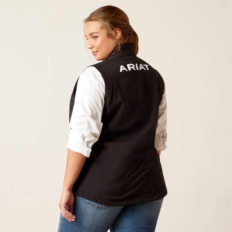 Ariat New Team Softshell Vest Czarne Polska | JPIOYH-627