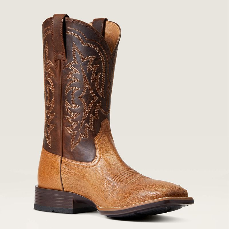 Ariat Night Life Ultra Western Boot Ranger Smooth Quill Ostrich Polska | WXUBNY-271