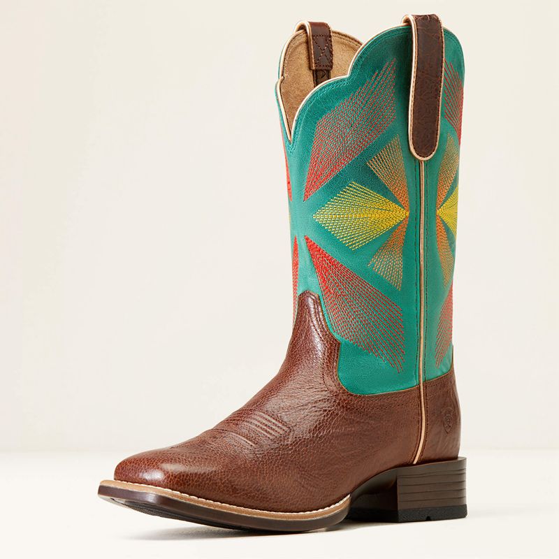 Ariat Oak Grove Western Boot Gingersnap Polska | JBQCOD-738