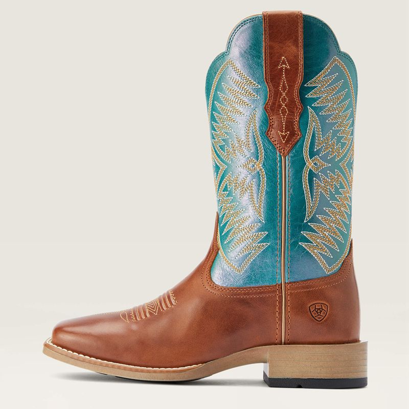 Ariat Odessa Stretchfit Western Boot Almond Roca Polska | WHOAYV-201