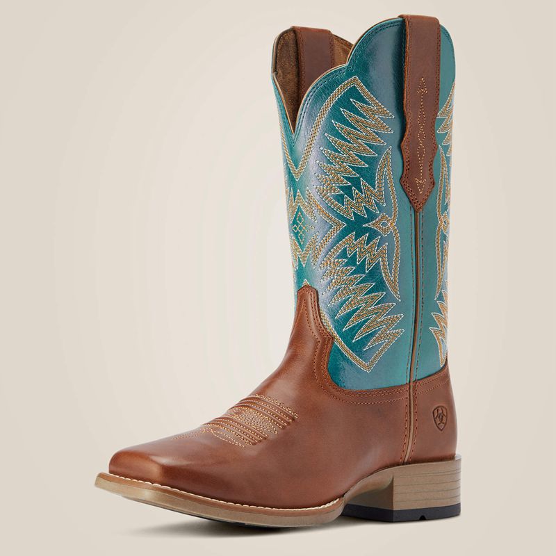 Ariat Odessa Stretchfit Western Boot Almond Roca Polska | WHOAYV-201