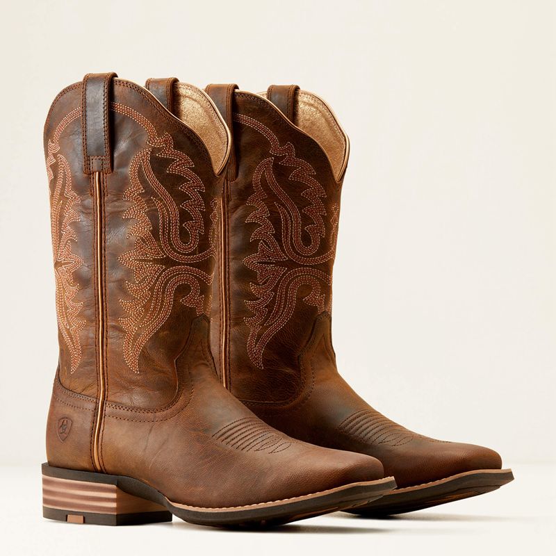 Ariat Olena Western Boot Brązowe Polska | SXCRTY-256