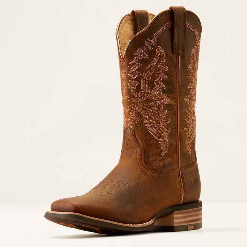 Ariat Olena Western Boot Brązowe Polska | SXCRTY-256