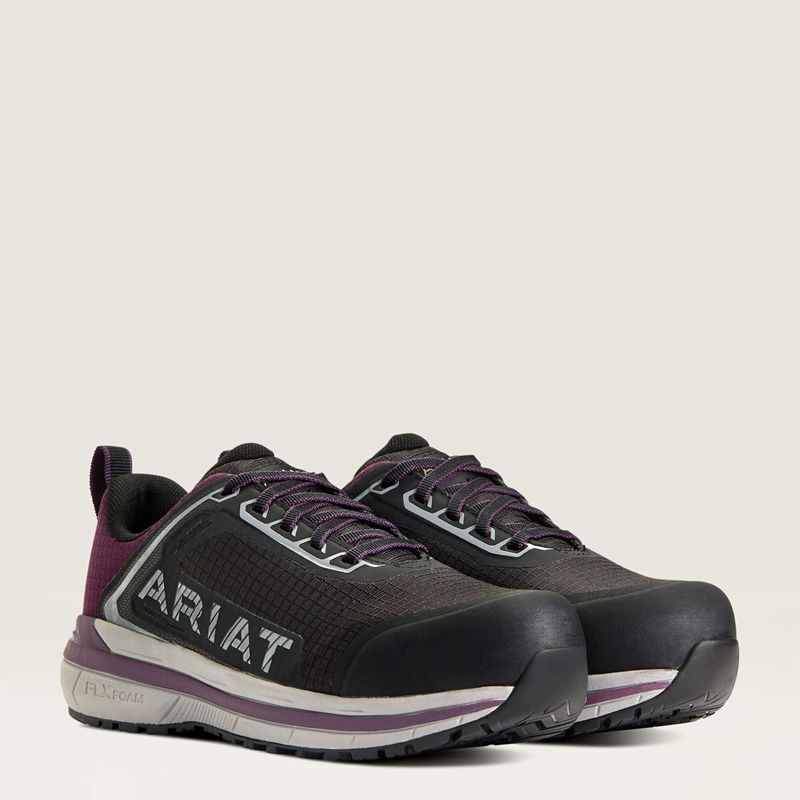 Ariat Outpace™ Composite Toe Safety Shoe Fioletowe Polska | FUMCSZ-106