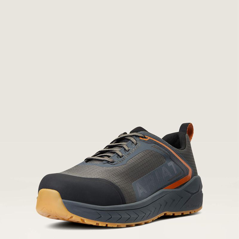 Ariat Outpace™ Composite Toe Safety Shoe Gunmetal Polska | BYJMHU-102