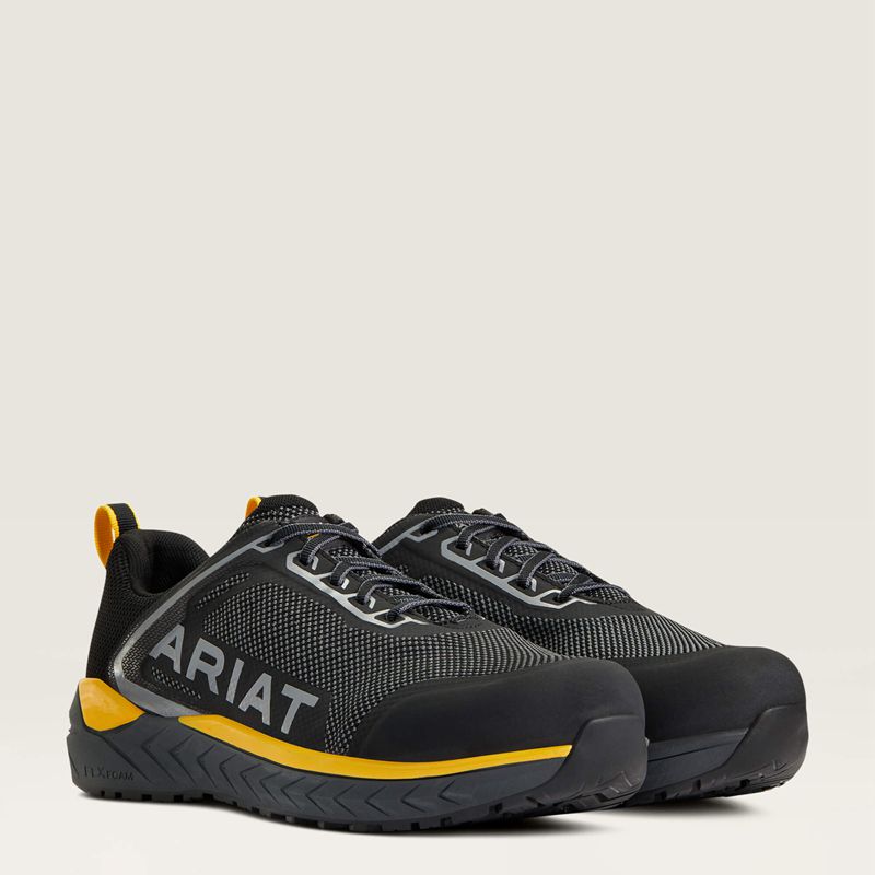 Ariat Outpace™ Sd Composite Toe Safety Shoe Charcoal Polska | BKVAYR-957