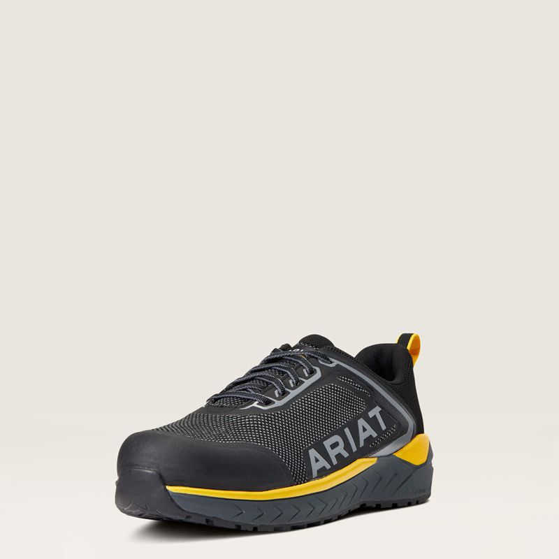 Ariat Outpace™ Sd Composite Toe Safety Shoe Charcoal Polska | BKVAYR-957