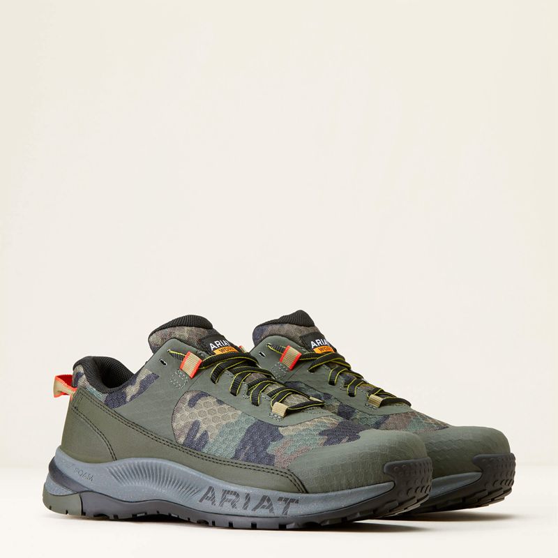 Ariat Outpace Shift Composite Toe Work Shoe Camo Polska | NYUSDA-014