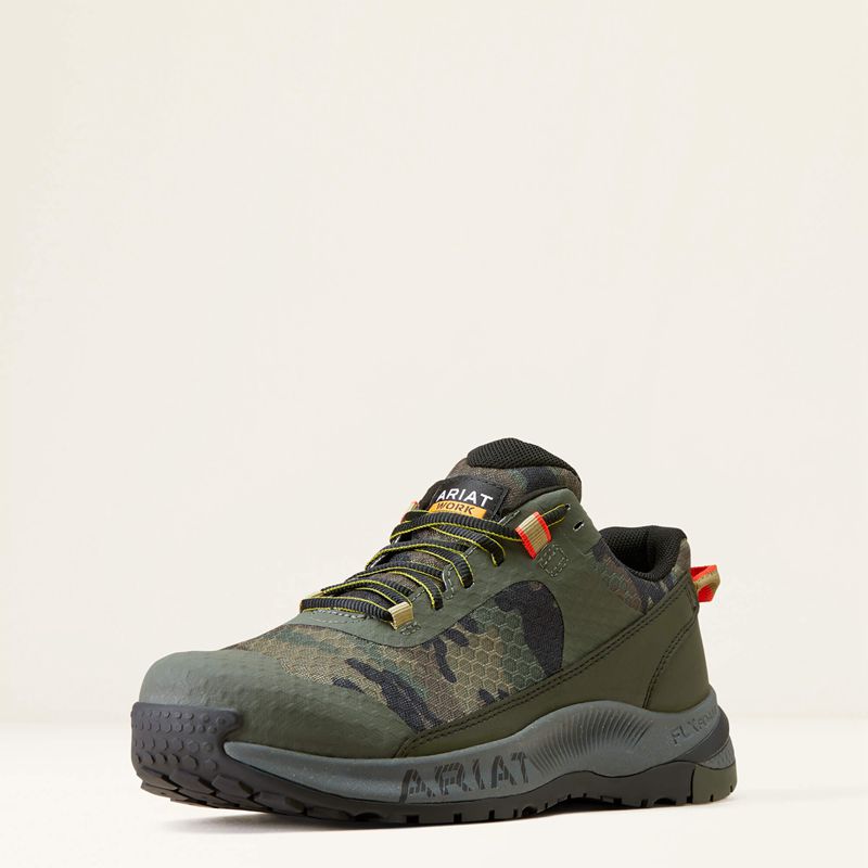 Ariat Outpace Shift Composite Toe Work Shoe Camo Polska | NYUSDA-014