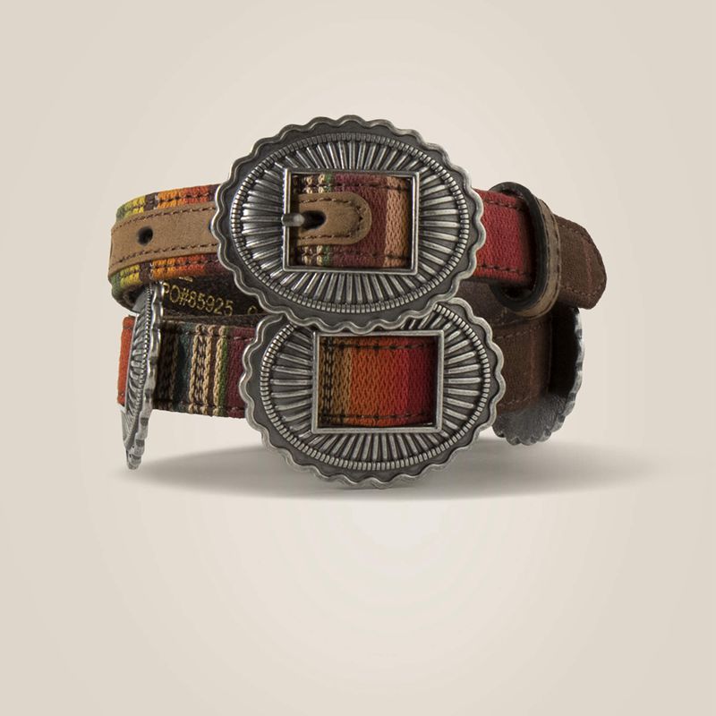 Ariat Oval Concho Serape Belt Multi Polska | HDWJOQ-103