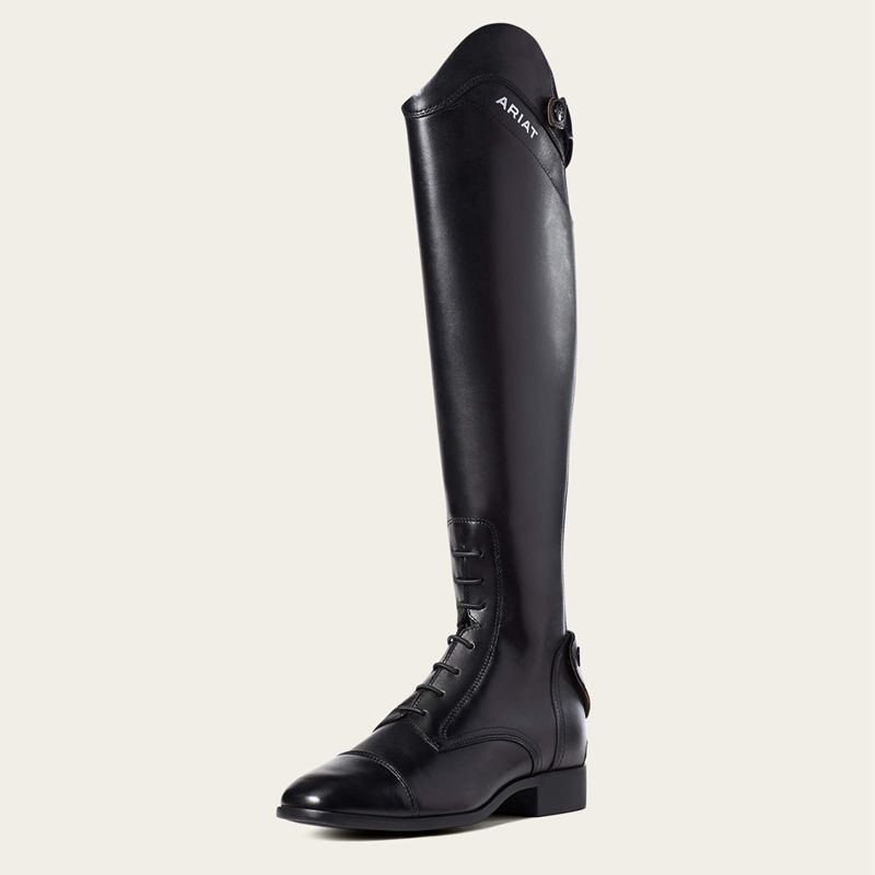 Ariat Palisade Tall Riding Boot Czarne Polska | DNKOZI-296