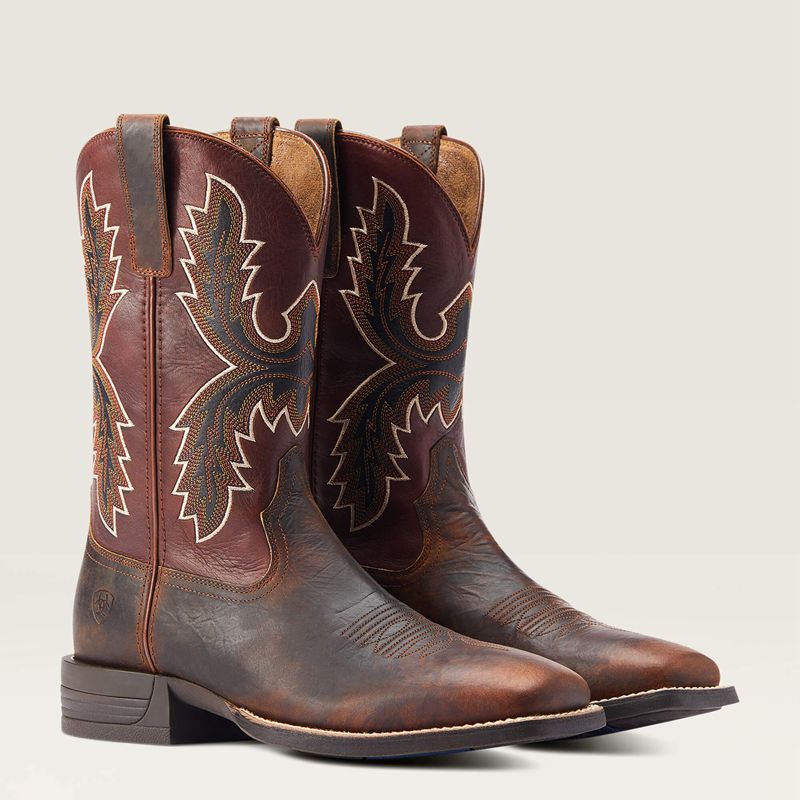 Ariat Pay Window Western Boot Brązowe Polska | QUCGBE-705