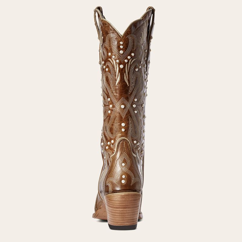 Ariat Pearl Western Boot Amber Polska | WXYKIN-874