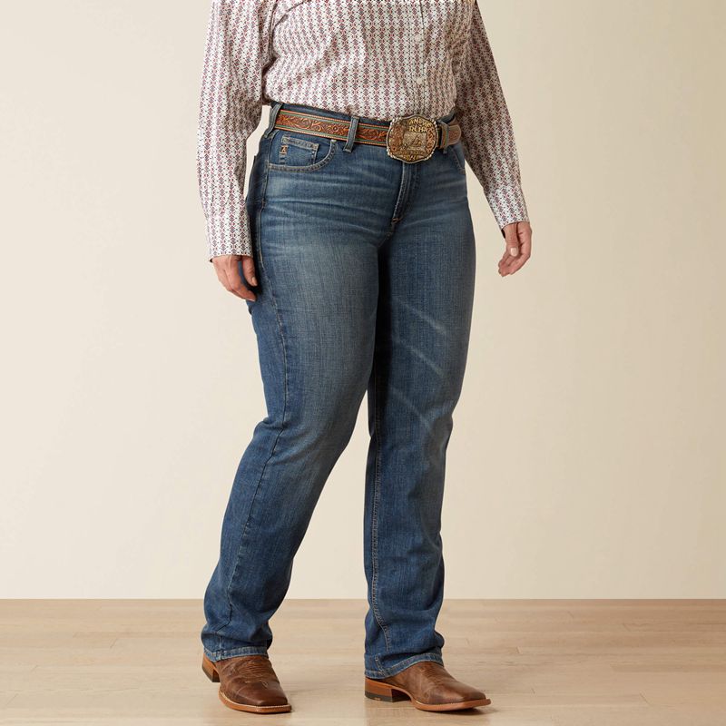 Ariat Perfect Rise Abigail Straight Leg Jeans Toronto Polska | GIJCXM-607