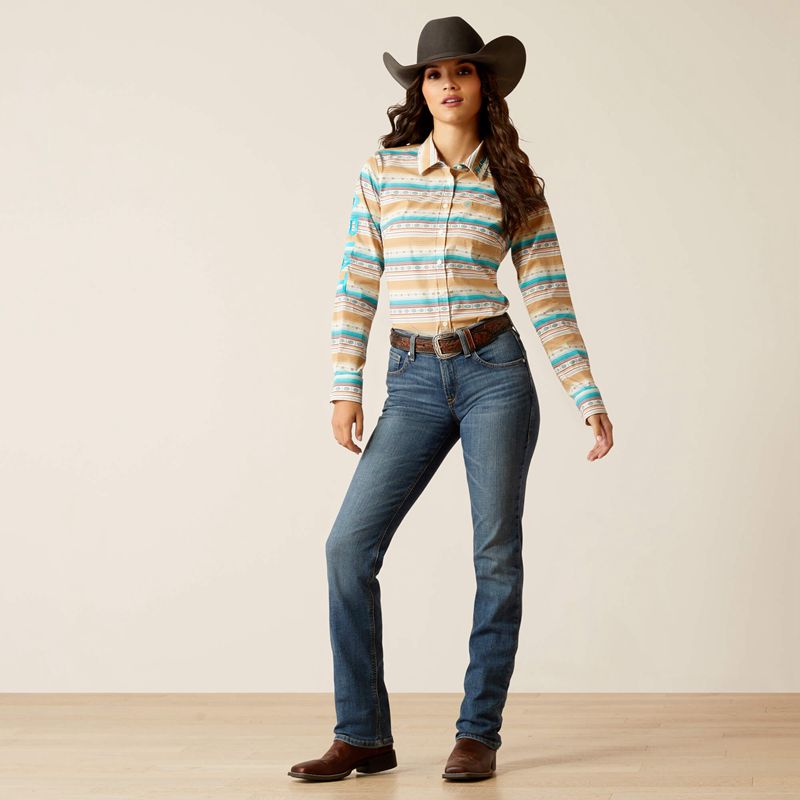 Ariat Perfect Rise Abigail Straight Leg Jeans Toronto Polska | GIJCXM-607